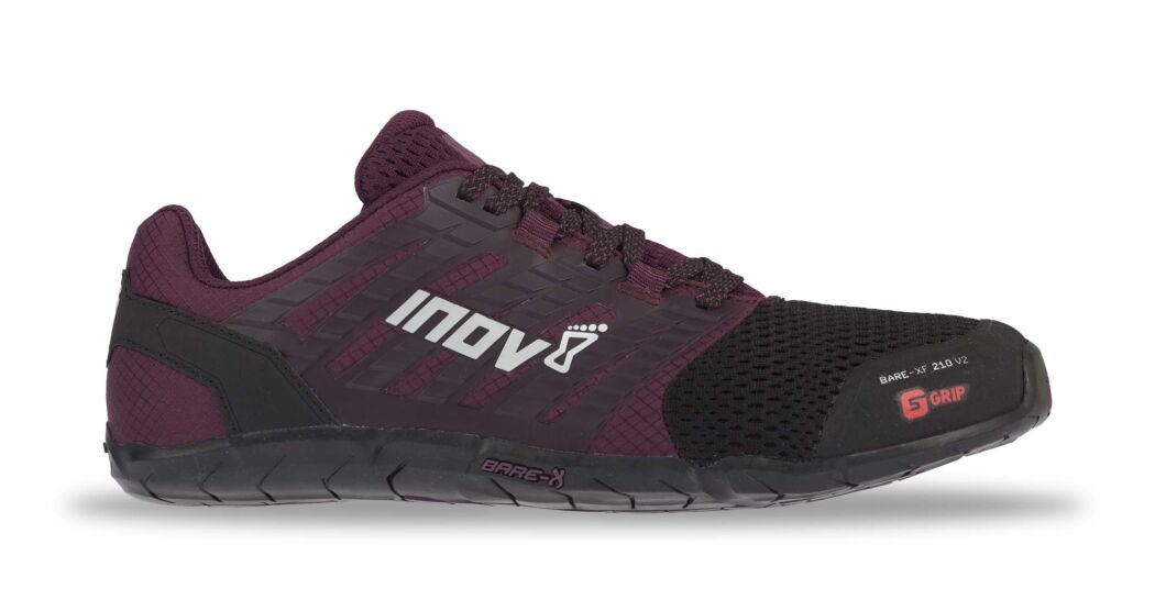 Inov-8 Bare-xf 210 V2 Womens Trainers Black/Purple Philippines 19254QICE